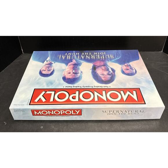 Monopoly Super Natural Join The Hunt Collectors Edition Complete Board Game 2015 - Picture 12 of 12